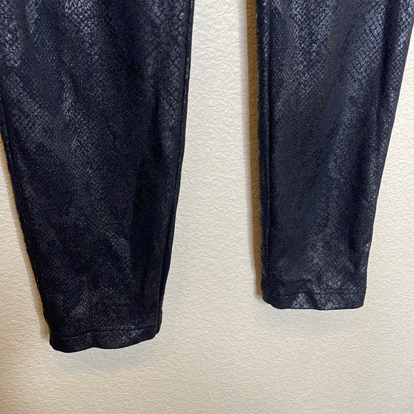 INC International Concepts Black Faux Snake
Print Ponte Pants Size 14 - Picture 4 of 10